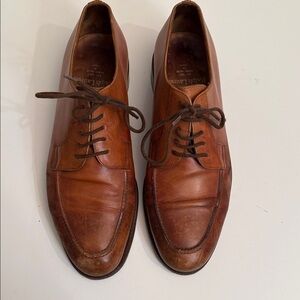 Ralph Lauren Men's Size 8 Tan Leather Oxfords